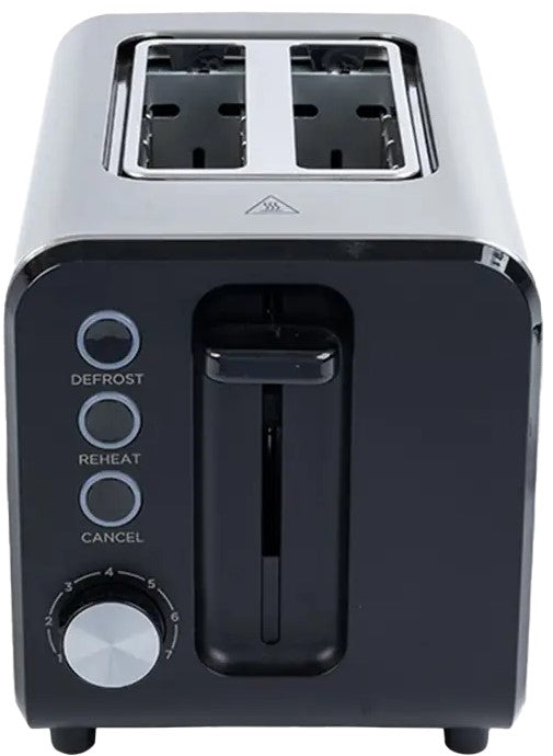 Midea Deluxe Stainless Kettle and 2 Slice Toaster Breakfast Pack