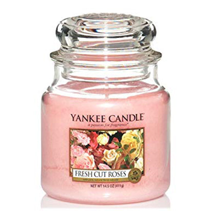 Yankee Candle Fresh Cut Roses Medium Jar