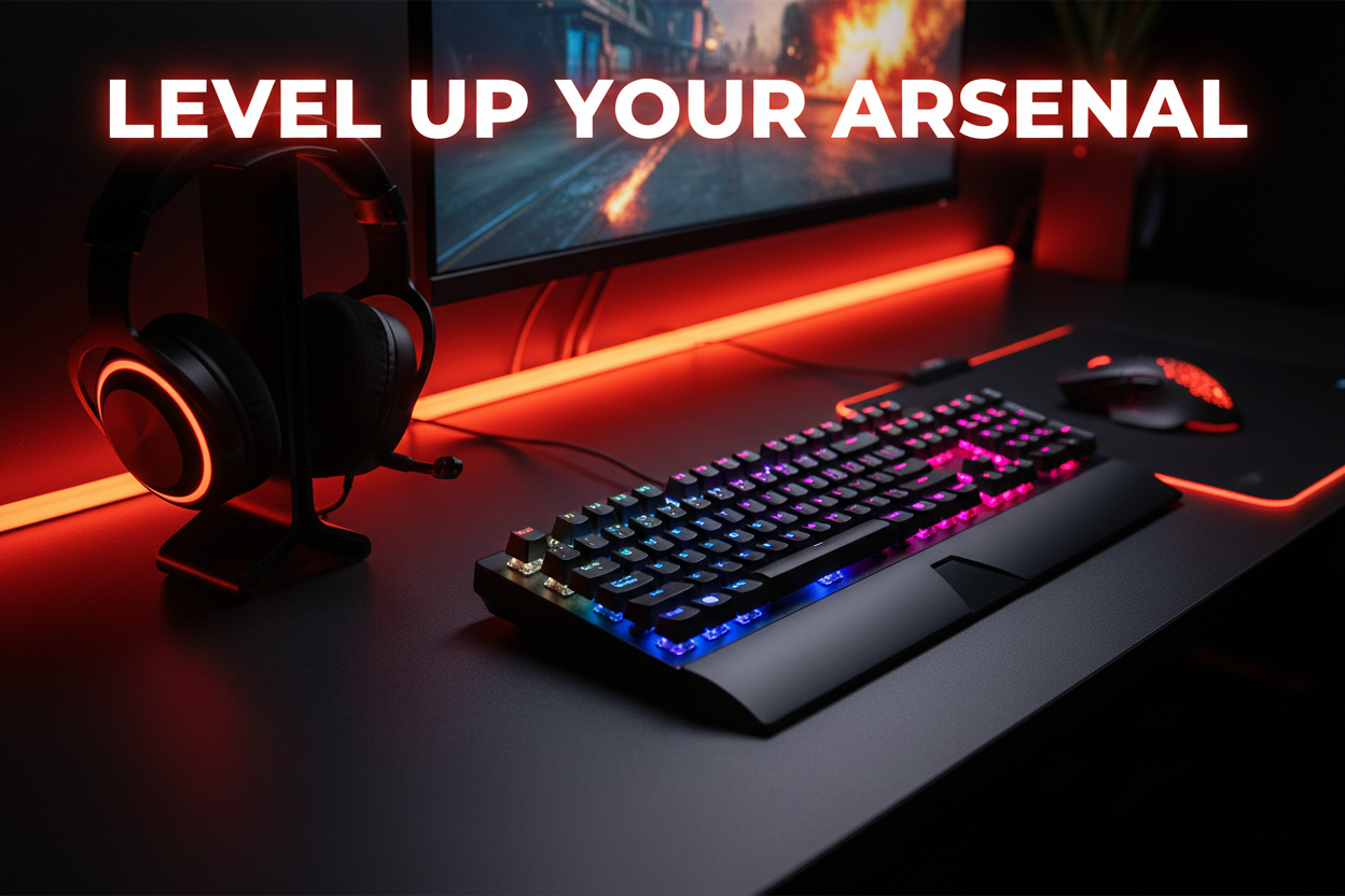 Gaming – Keyboards, Mouse & Headsets