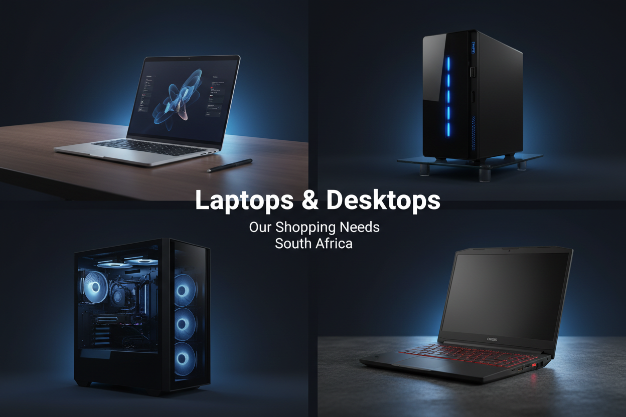 Laptops & Desktops Collection Banner