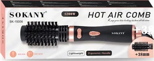 Sokany 1200W 2 In 1 Hot Air Comb Dryer