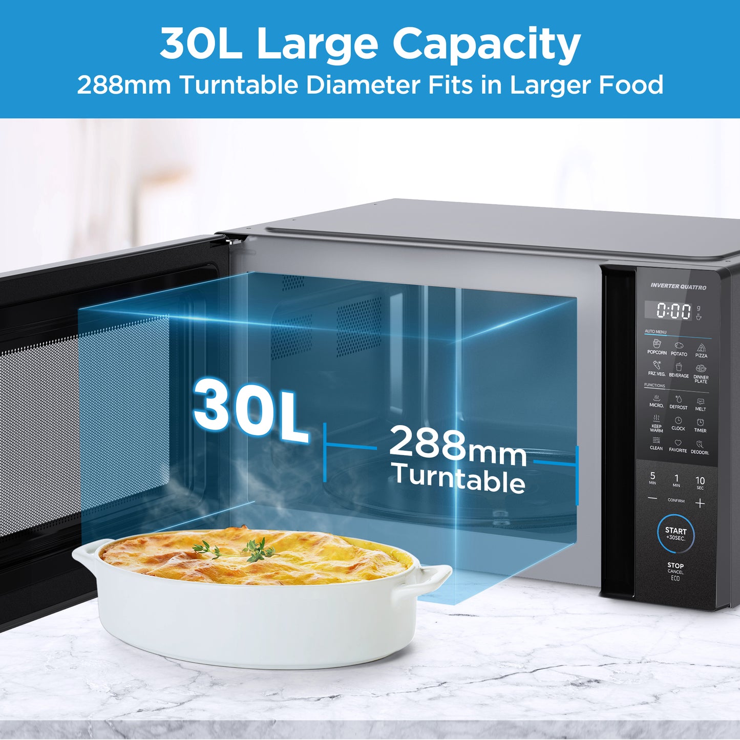 Midea 30 Litres Inverter Digital Microwave Oven