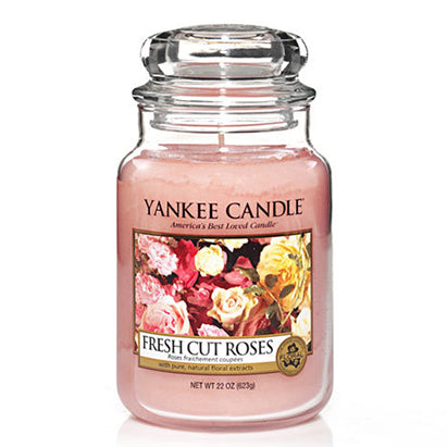 Yankee Candle Fresh Cut Roses Large Retail Box