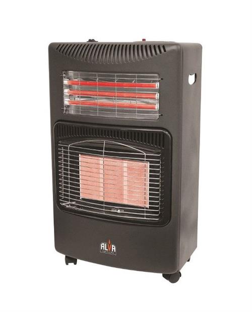 Alva 3 Panel Dual Infrared Radiant Gas and Electric Indoor Heater