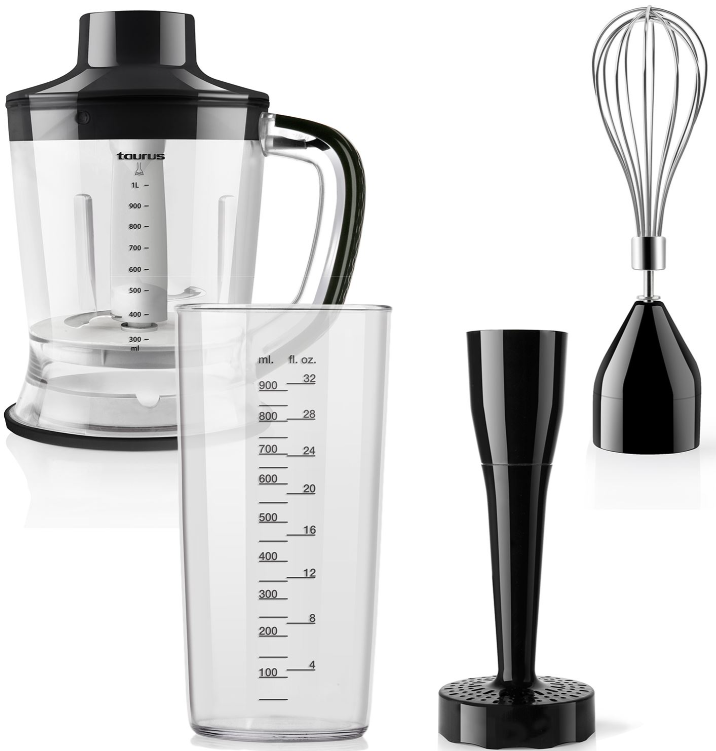 Taurus 20 Speed Stainless Steel 1200W Stick Blender