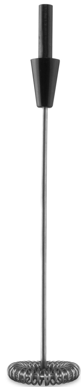 Mellerware Battery Operated Stainless Steel Brushed Milk Frother