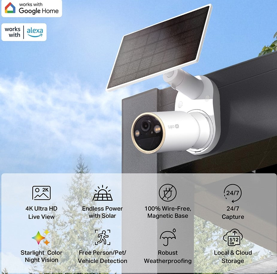 TP Link Solar Powerd Security Camera Kit